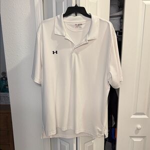 Under Armour Men's Light Gray Polo Shirt